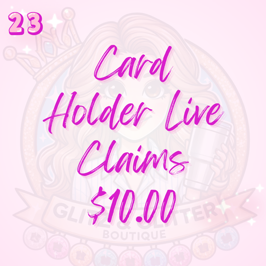 Card Holder Live Claims