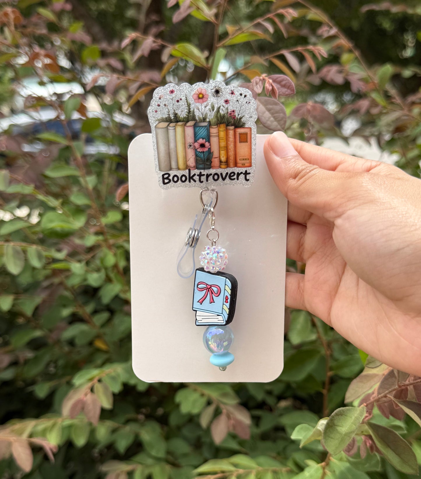 BR47 Booktrovert Badge Reel