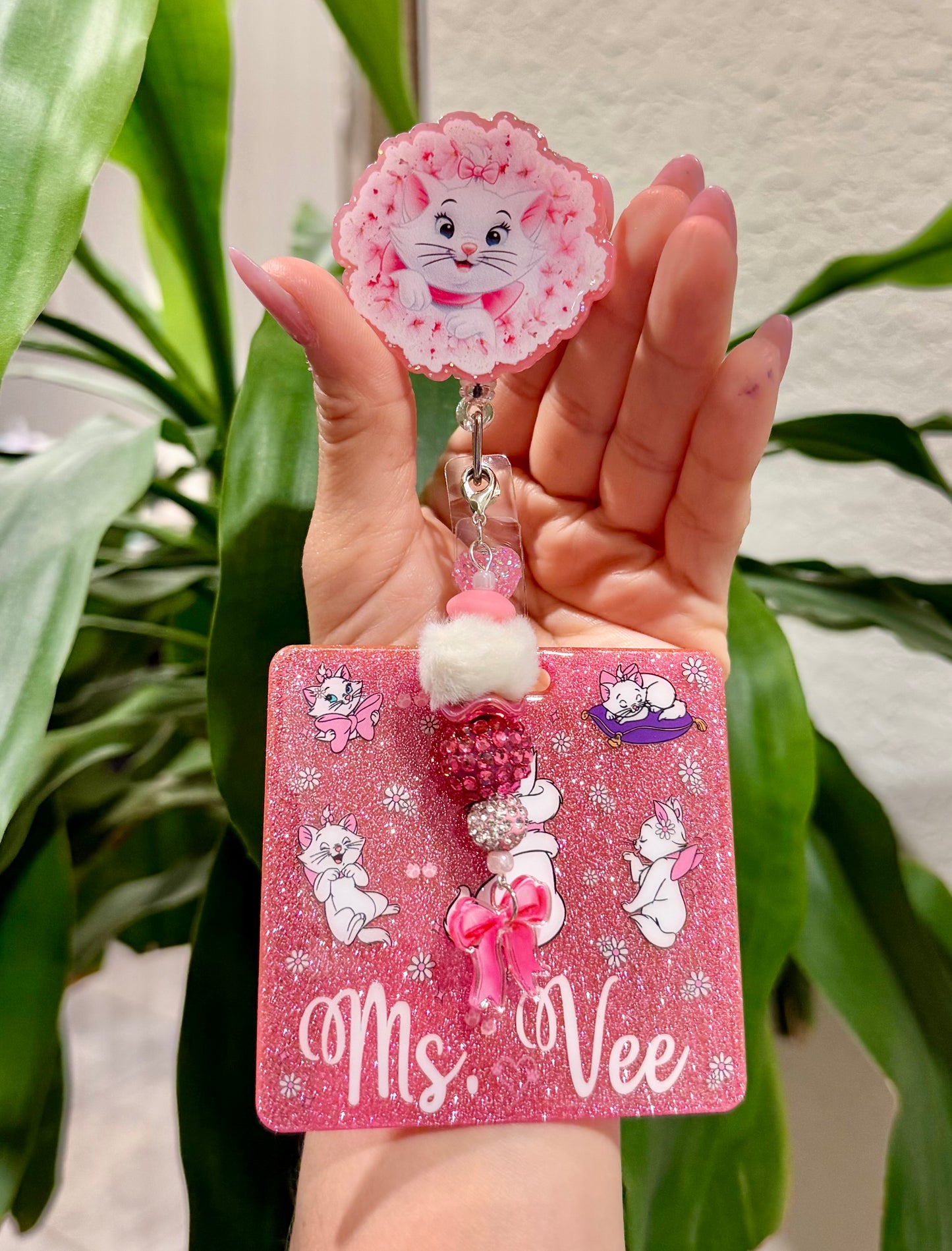Badge Reel and Badge Buddy Set (w/ Removable Charm)
