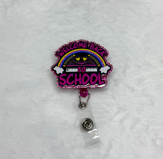BR1 Welcome Back to school Badge Reel