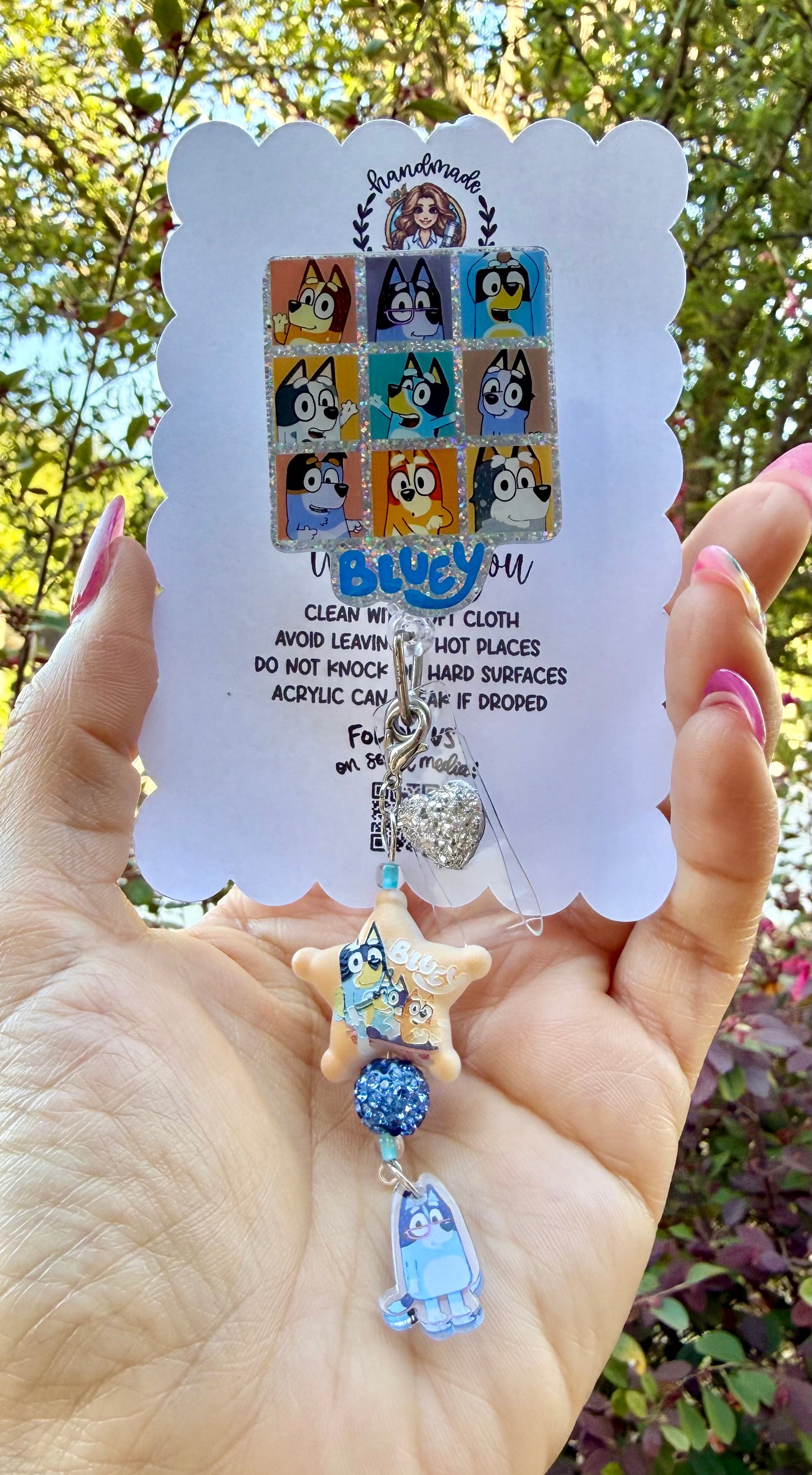 Badge Reel matching set live claim