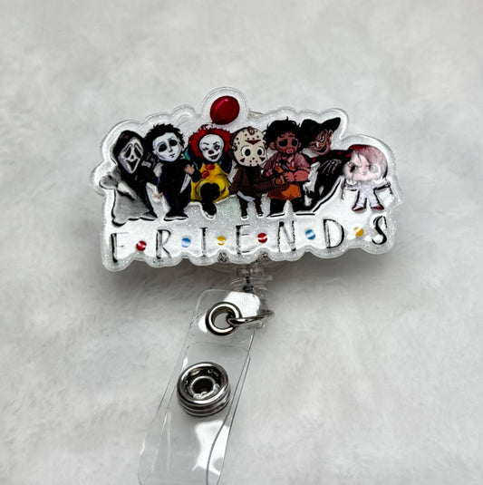 BR18 Spooky Friends Badge Reel