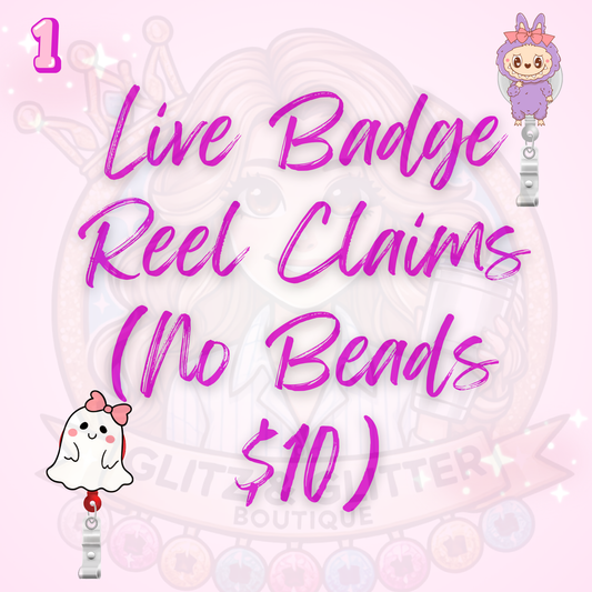 Badge Reel live claims (no beads)